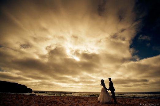 Oceano wedding photo